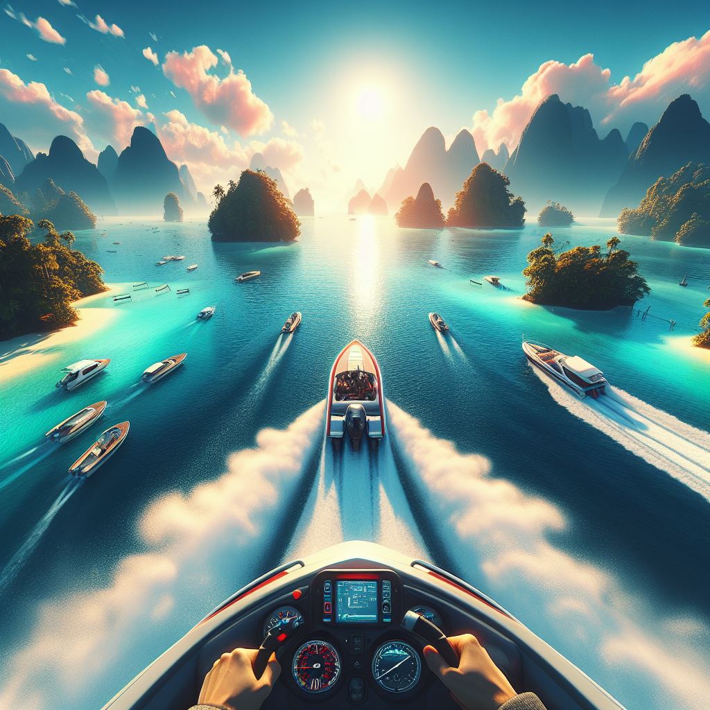 Speed Boat Rides in Andaman Islands