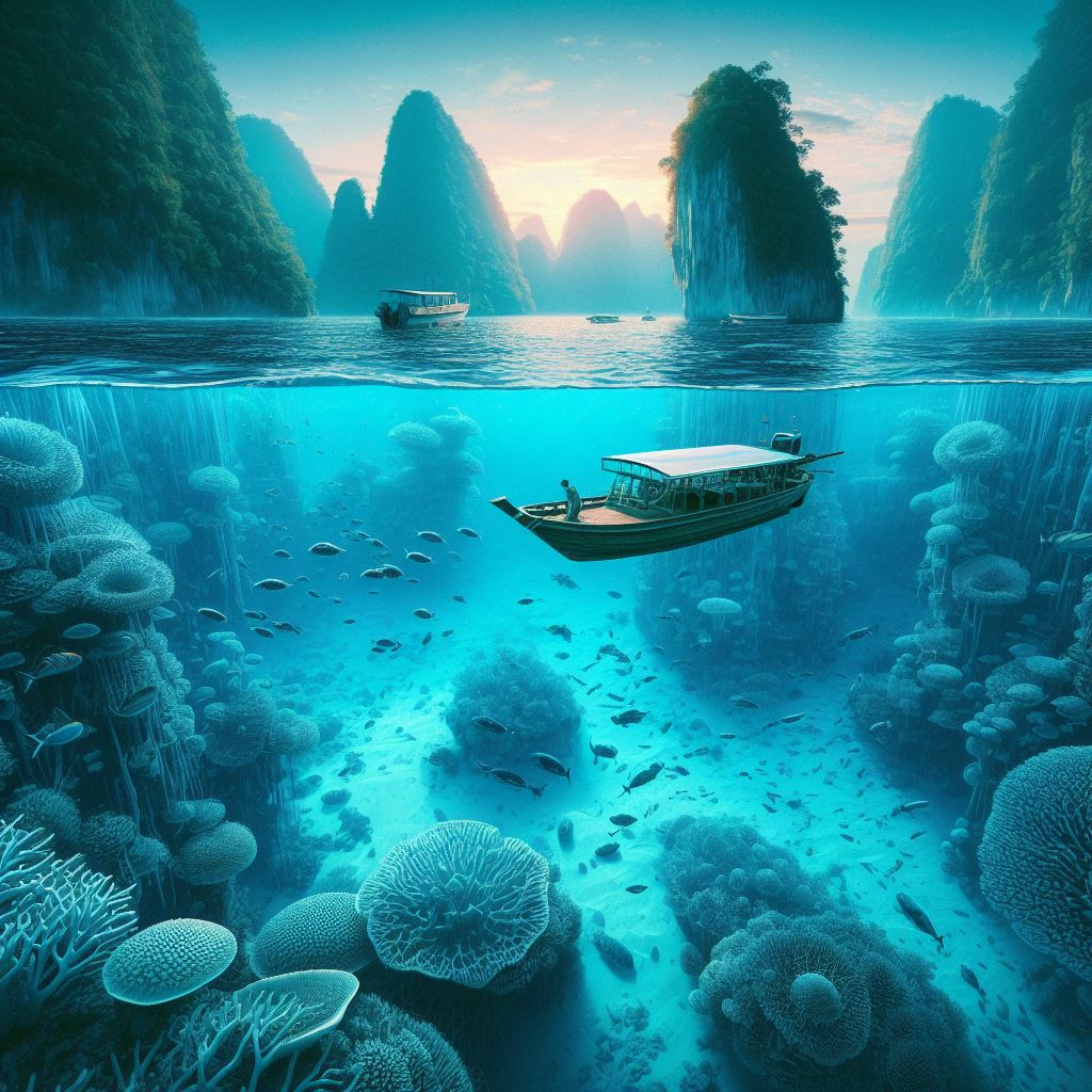 Glass Bottom Boat Rides in Andaman Islands