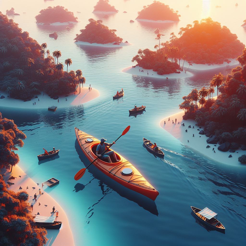 Kayaking in Andaman Islands